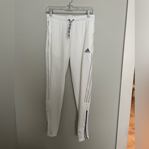 adidas Pants & Jumpsuits Adidas White Track Pants Poshmark
